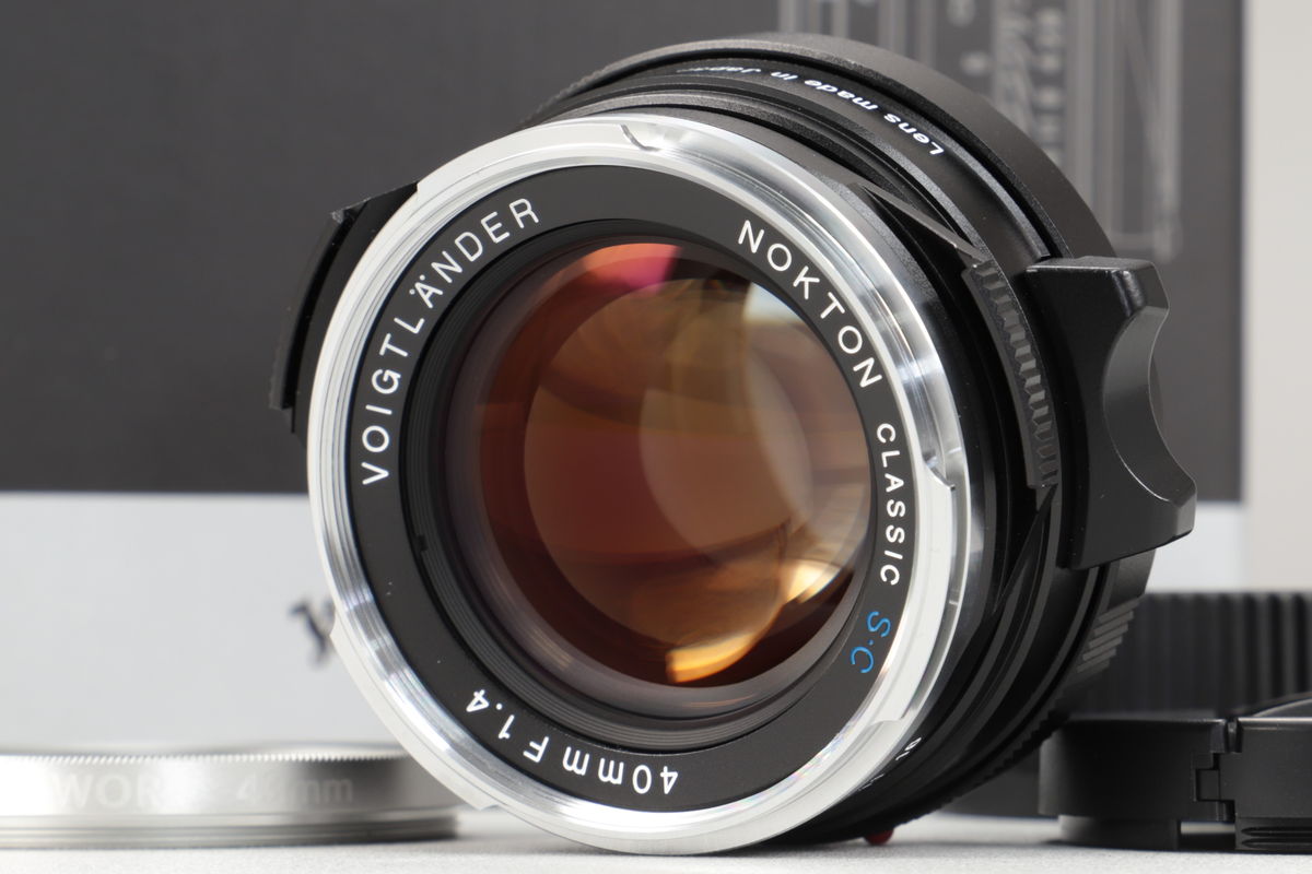 2026年07月07日に買取させていただいたVoigtlander NOKTON classic 40mm F1.4 SC [VMマウント]の画像