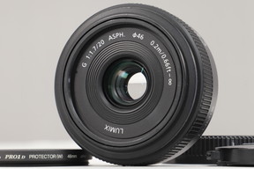 2026年07月07日にが買取したPanasonic LUMIX G 20mm F1.7 ASPH. H-H020の画像