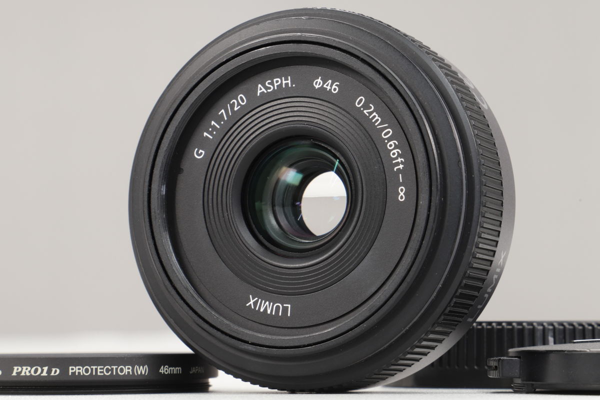 2026年07月07日に買取させていただいたPanasonic LUMIX G 20mm F1.7 ASPH. H-H020の画像