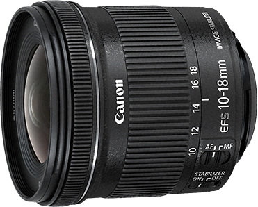 Canon EF-S10-18mm F4.5-5.6 IS STM