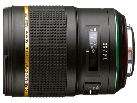 PENTAX HD PENTAX-D FA ★ 50mm F1.4 SDM AW