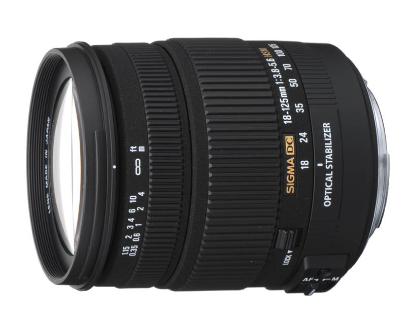 SIGMA 18-125mm F3.8-5.6 DC OS HSM