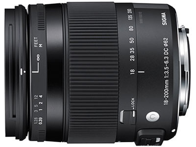 SIGMA Contemporary 18-200mm F3.5-6.3 DC MACRO HSM