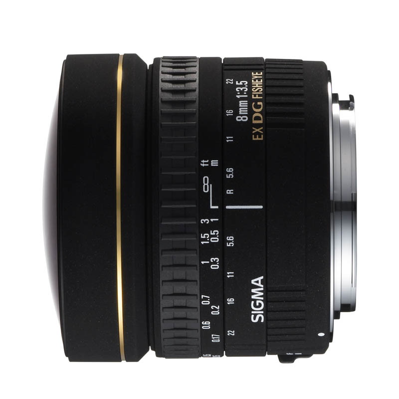 SIGMA 8mm F3.5 EX DG CIRCULAR FISHEYE