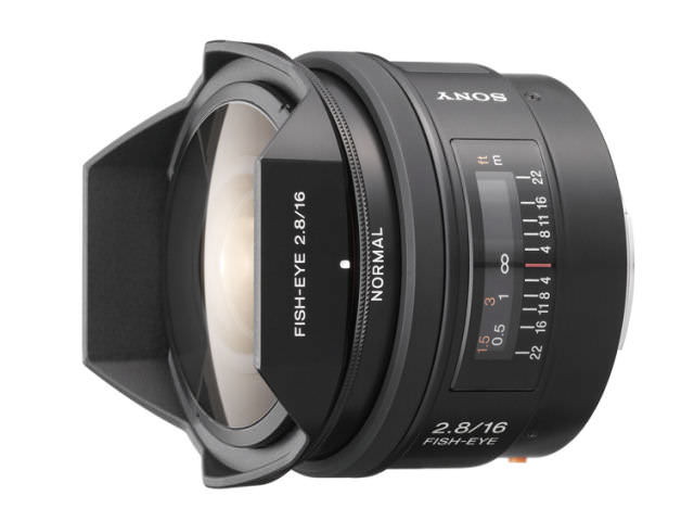 SONY 16mm F2.8 Fisheye SAL16F28