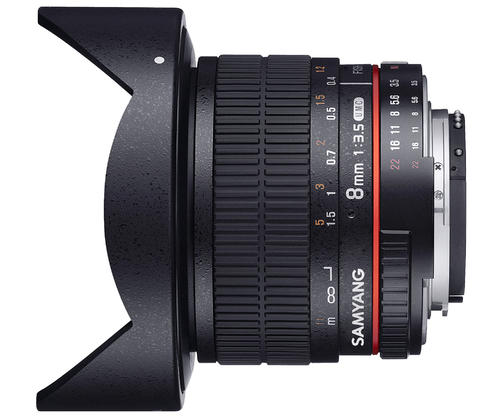 SAMYANG 8mm F3.5 UMC Fish-Eye CS II