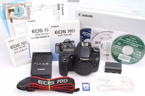 2017年10月12日に一心堂が買取したCanon EOS 70D ボディの画像