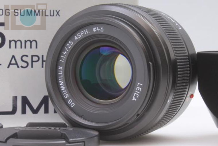 2017年05月26日に買取させていただいたPanasonic LEICA DG SUMMILUX 25mm F1.4 ASPH H-X025の画像