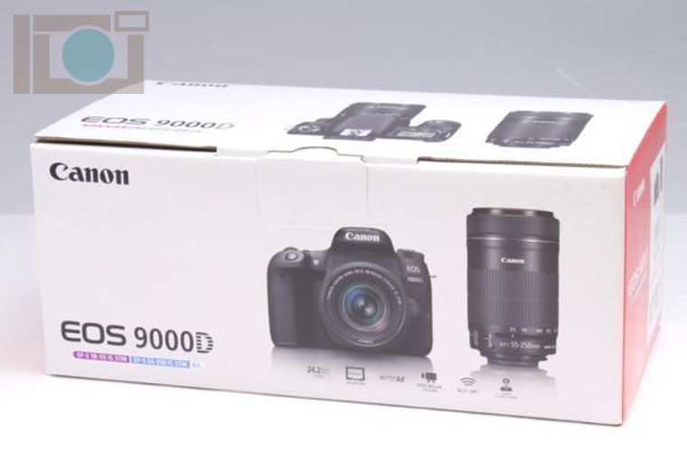 2017年08月01日に一心堂が買取したCanon EOS 9000D ダブルズームキット の画像