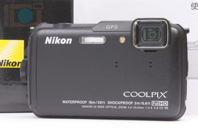 2017年09月08日に一心堂が買取したNikon COOLPIX AW110 カーボンブラックの画像
