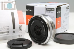 2017年12月29日に一心堂が買取したSONY E 16mm F2.8 SEL16F28の画像