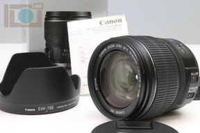 2018年01月09日に一心堂が買取したCanon EF-S 15-85mm F3.5-5.6 IS USMの画像