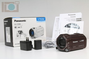 2018年02月09日に一心堂が買取したPanasonic ビデオカメラ HC-V750M-T ブラウンの画像