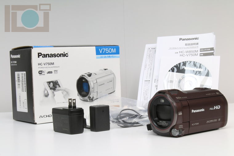 2018年02月09日に買取させていただいたPanasonic ビデオカメラ HC-V750M-T ブラウンの画像