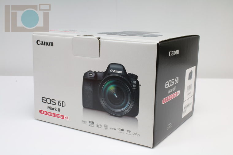2018年02月10日に一心堂が買取したCanon EOS 6D Mark II 24-70 F4L IS USM レンズキット の画像