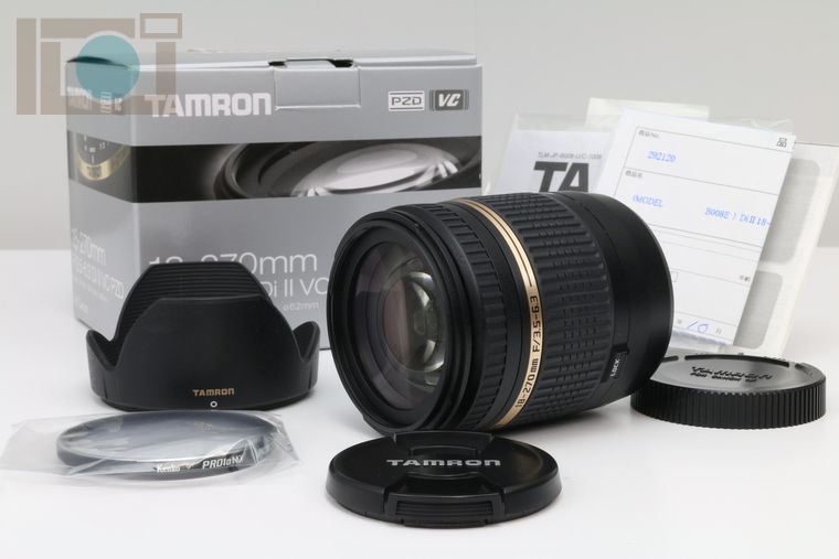 2018年04月06日に一心堂が買取したTAMRON 18-270mm F/3.5-6.3 Di II PZD VC Model:B008E [Canon]の画像