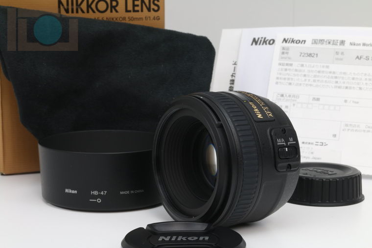 2018年04月09日に買取させていただいたNikon AF-S NIKKOR 50mm f/1.4Gの画像