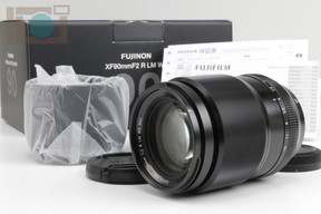 2018年06月19日に一心堂が買取したFUJIFILM フジノン XF90mm F2 R LM WRの画像