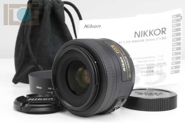 2018年06月17日に一心堂が買取したNikon AF-S DX NIKKOR 35mm F1.8Gの画像
