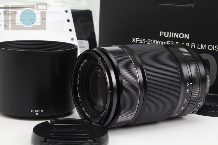2018年12月21日に一心堂が買取したFUJIFILM フジノンレンズ XF 55-200mm F3.5-4.8 R LM OISの画像