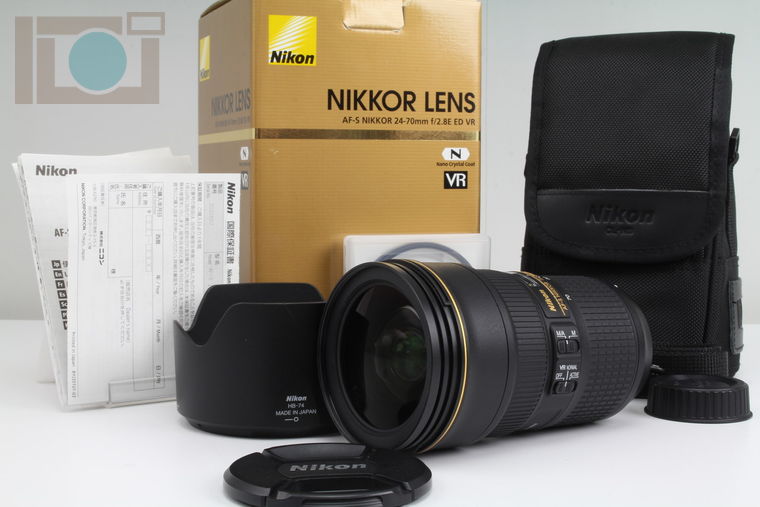 2018年11月01日に一心堂が買取したNikon AF-S NIKKOR 24-70mm f2.8E ED VRの画像