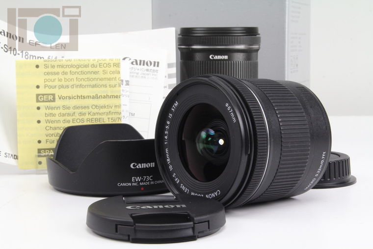 2019年09月25日に一心堂が買取したCanon EF-S 10-18mm F4.5-5.6 IS STMの画像