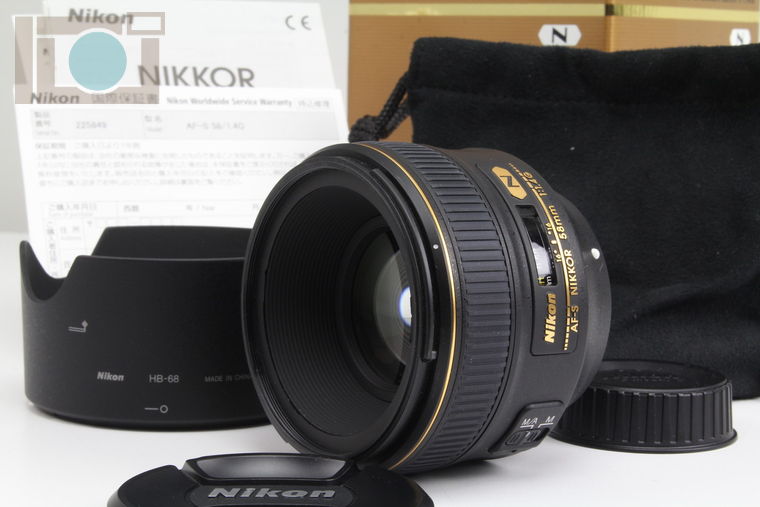 2019年09月04日に買取させていただいたNikon AF-S NIKKOR 58mm F1.4Gの画像