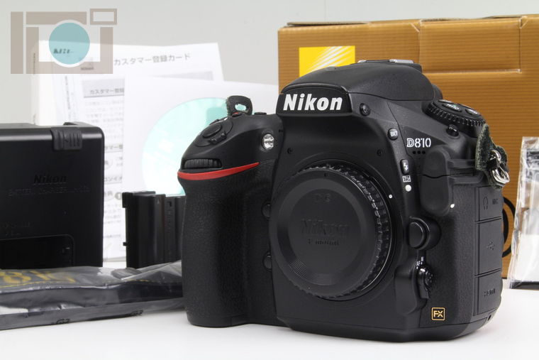 2019年08月26日に一心堂が買取したNikon D810 ボディの画像