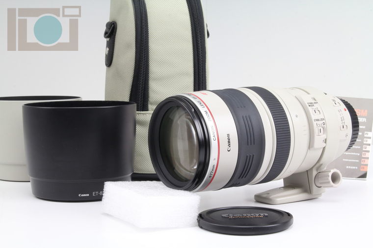 2019年09月04日に一心堂が買取したCanon EF100-400mm F4.5-5.6L IS USM ホワイトの画像