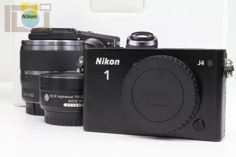2020年04月29日に一心堂が買取したNikon Nikon 1 J4 ダブルズームキット ブラックの画像