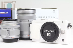 2020年05月02日に一心堂が買取したOLYMPUS PEN Lite E-PL6 14-42mm EZ レンズキット ホワイトの画像