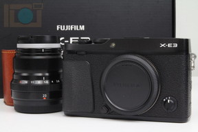 2020年05月12日に一心堂が買取したFUJIFILM X-E3 XF23mm F2 R WR キット ブラックの画像