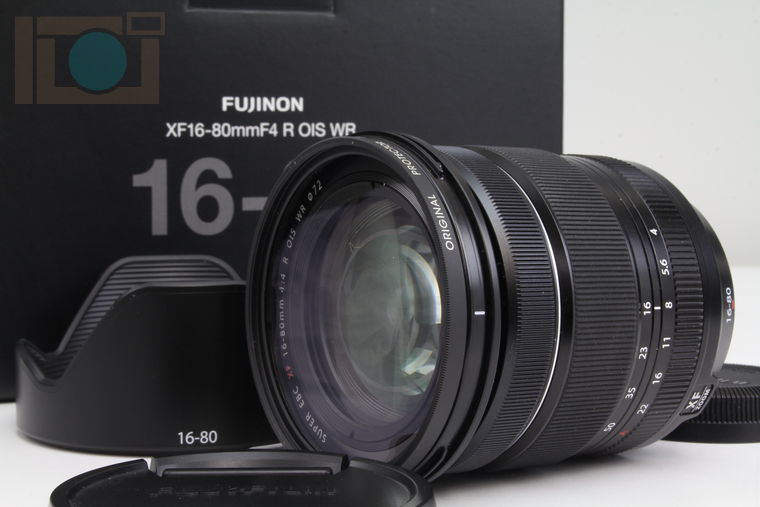 2020年05月12日に一心堂が買取したFUJIFILM FUJINON XF16-80mm F4 R OIS WRの画像