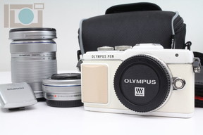 2020年08月14日に一心堂が買取したOLYMPUS PEN Lite E-PL7 EZダブルズームキット シルバーの画像