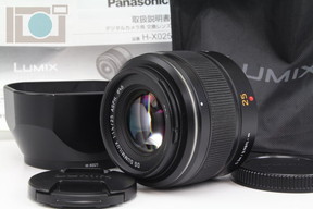 2020年10月29日に一心堂が買取したPanasonic LEICA DG SUMMILUX 25mm F1.4 ASPH. H-X025の画像