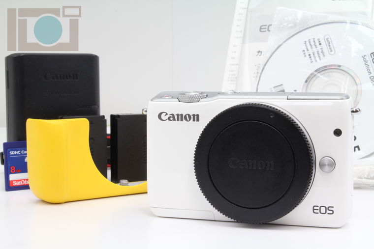 2020年11月15日に一心堂が買取したCanon EOS M10 ボディ ホワイトの画像