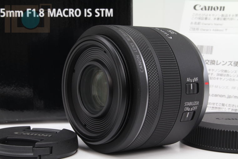 2020年11月20日に買取させていただいたCanon RF35mm F1.8 MACRO IS STMの画像