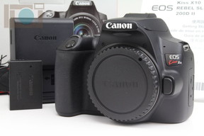 2020年12月29日に一心堂が買取したCanon EOS Kiss X10 EF-S18-55 IS STM レンズキット ブラックの画像