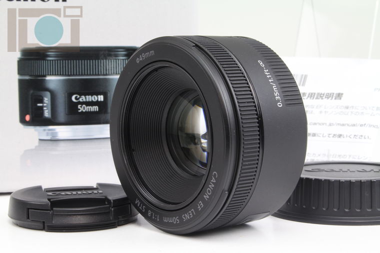 2020年12月29日に一心堂が買取したCanon EF50mm F1.8 STMの画像