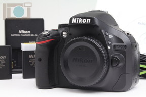 2021年01月06日に一心堂が買取したNikon D5200 ダブルズームキット ブラックの画像