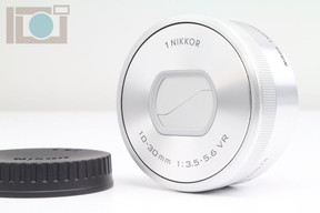 2021年01月13日に一心堂が買取したNikon 1 NIKKOR VR 10-30mm F3.5-5.6 PD-ZOOM  シルバーの画像