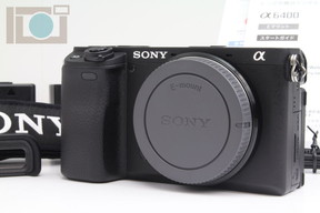 2021年03月06日に一心堂が買取したSONY α6400 ボディ  ILCE-6400 ブラックの画像