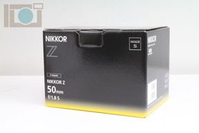 2021年03月27日に一心堂が買取したNikon NIKKOR Z 50mm F1.8 Sの画像