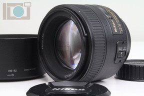 2021年04月06日に一心堂が買取したNikon AF-S NIKKOR 85mm F1.8Gの画像