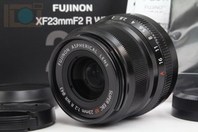 2021年06月22日に一心堂が買取したFUJIFILM FUJINON XF23mm F2 R WR  ブラックの画像