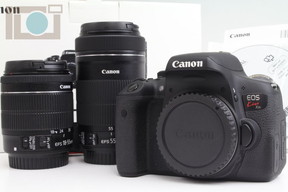 2021年07月30日に一心堂が買取したCanon EOS Kiss X8i ダブルズームキットの画像