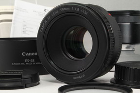 2022年01月27日に一心堂が買取したCanon EF50mm F1.8 STMの画像