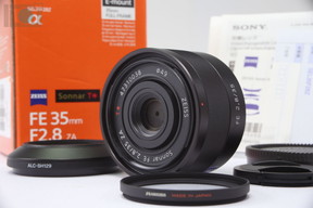 2022年08月30日に一心堂が買取したSONY Sonnar T* FE 35mm F2.8 ZA SEL35F28Zの画像