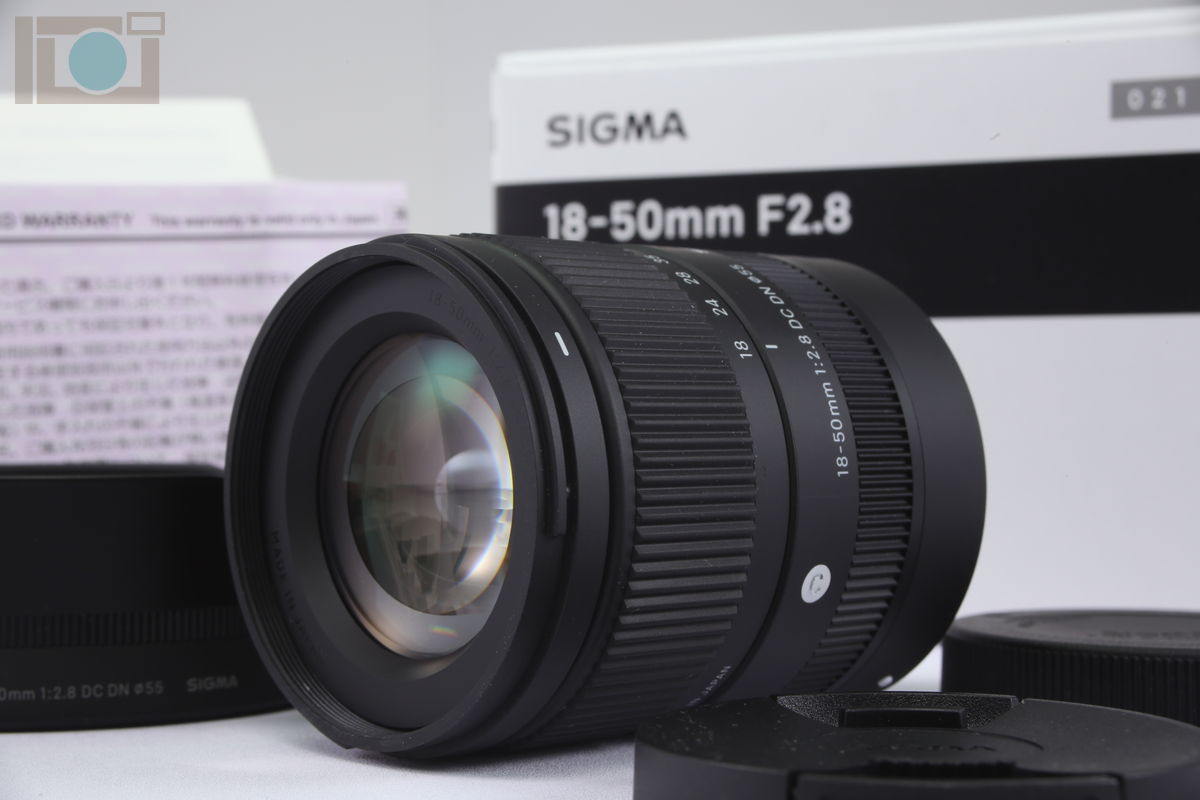 2022年08月22日に買取させていただいたSIGMA Contemporary 18-50mm F2.8 DC DN  [Eマウント]の画像