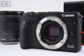 2022年11月05日に一心堂が買取したCanon EOS M3 EF-M18-55 IS STM レンズキット ブラックの画像